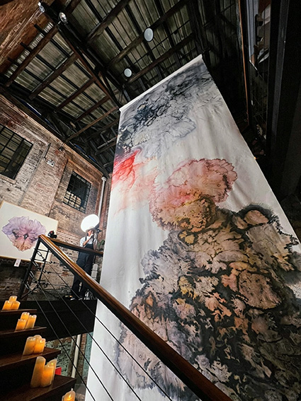 3x10 meter ice painting